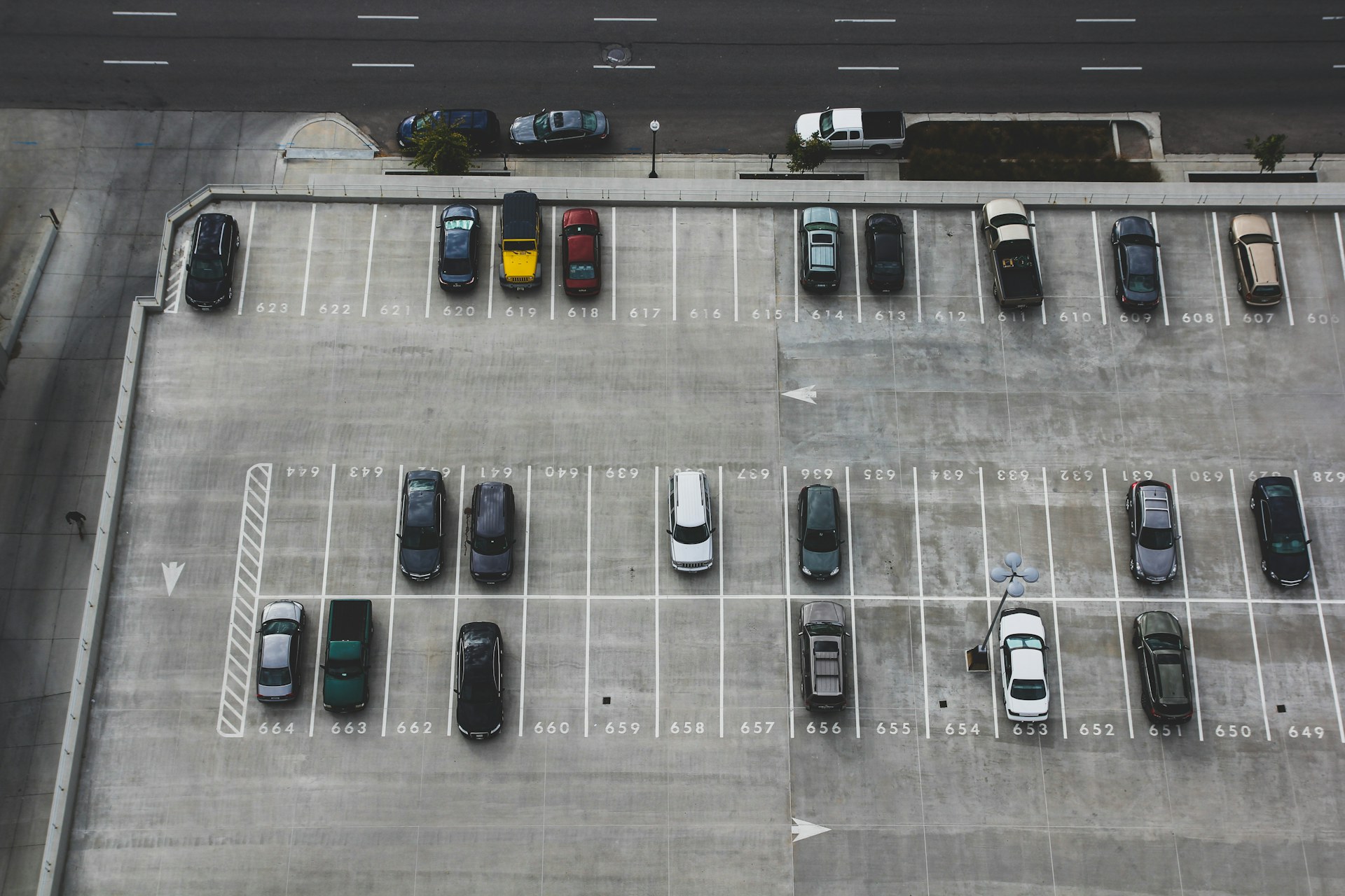 Otopark çizgisi